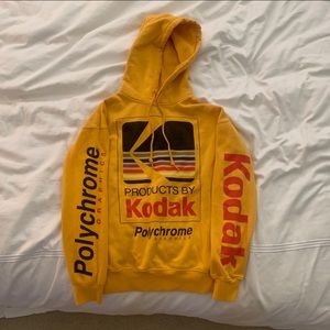Yellow retro Kodak sweatshirt size small